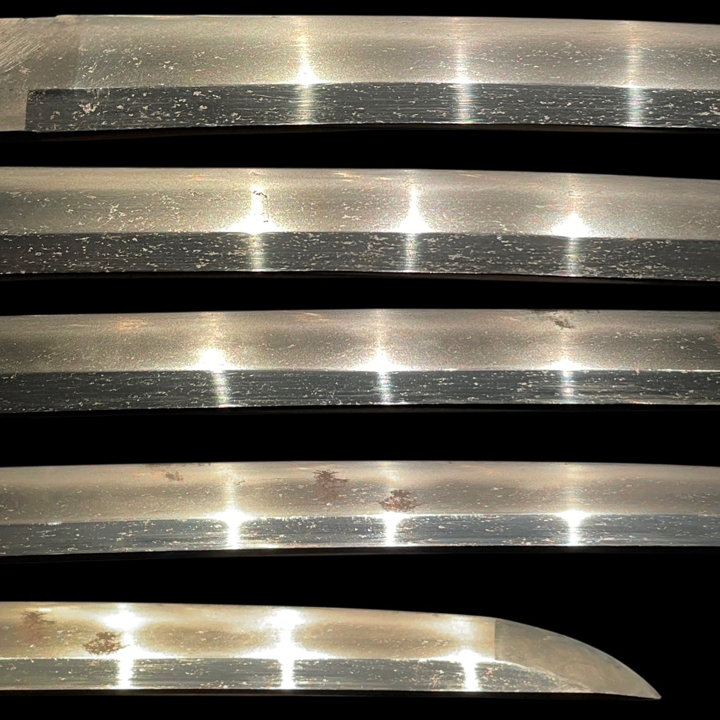 Dragon Fuchikashira, Long Wakizashi, 真鍮散鍔, Muromachi period mumei