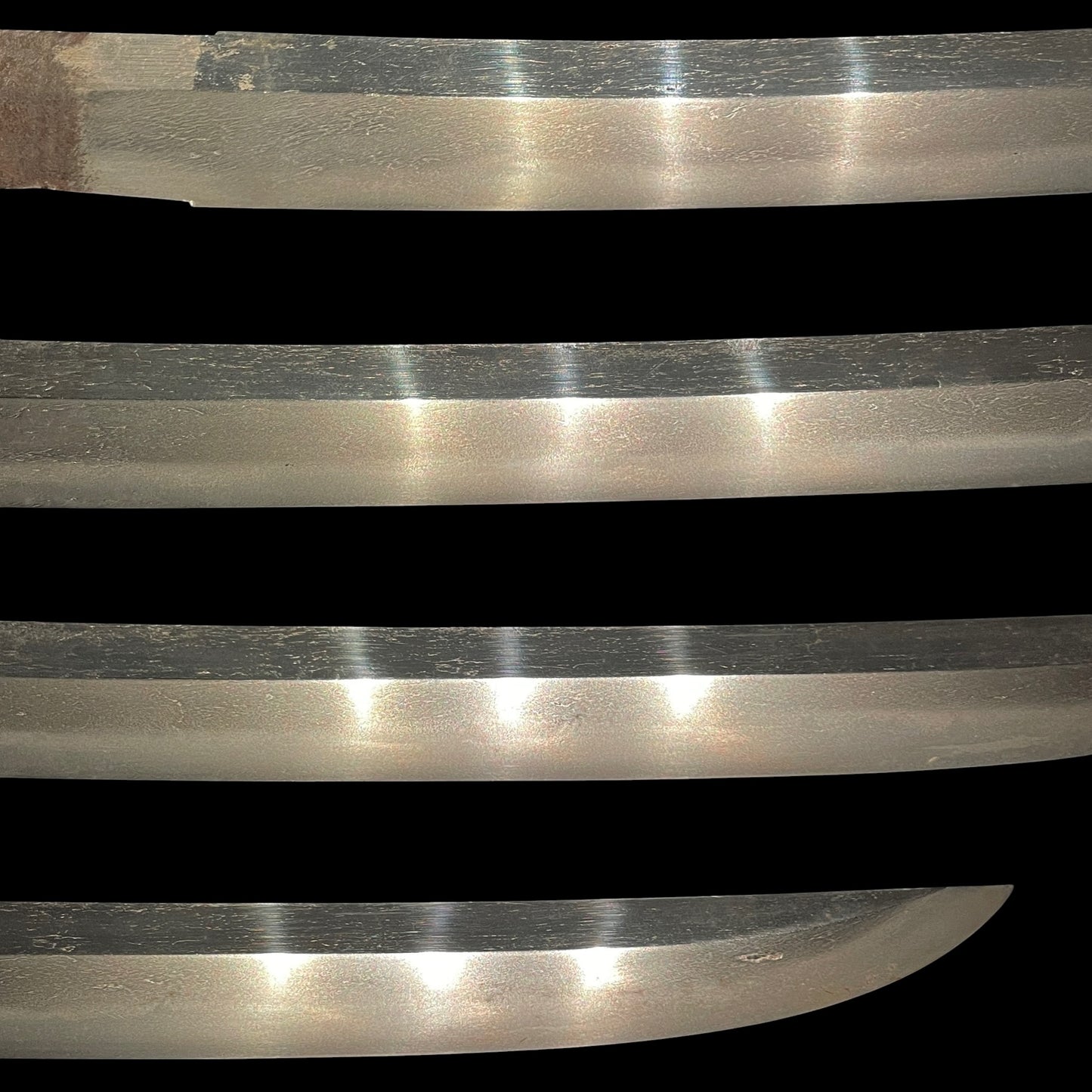 Shobuzukuri Wakizashi 菖蒲造脇差, Osafuneju Katsumitsu 長船住勝光 signed, Muromachi period