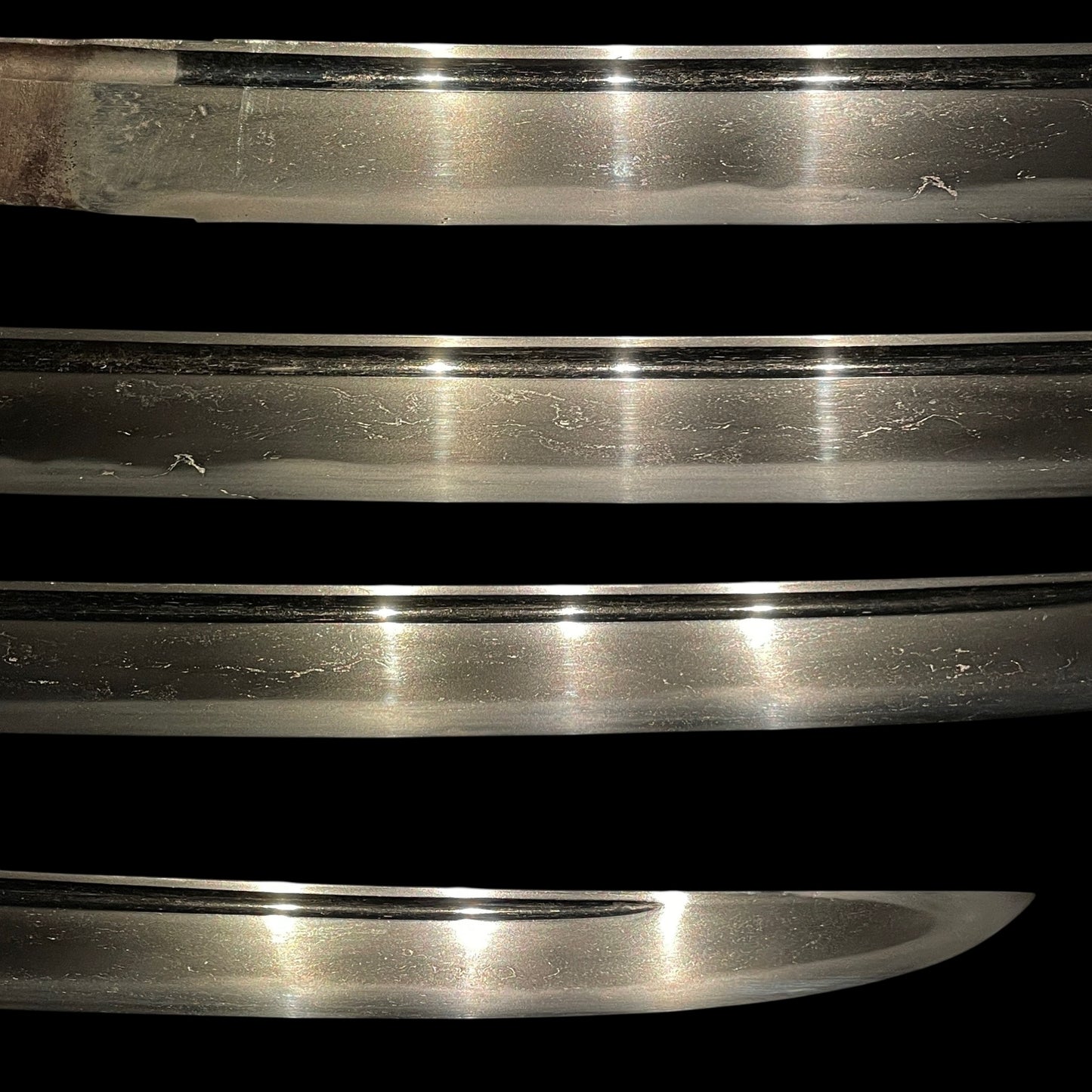 Hirazukuri Wakizashi 平造脇差, Bohi 棒樋 blade, Edo period mumei