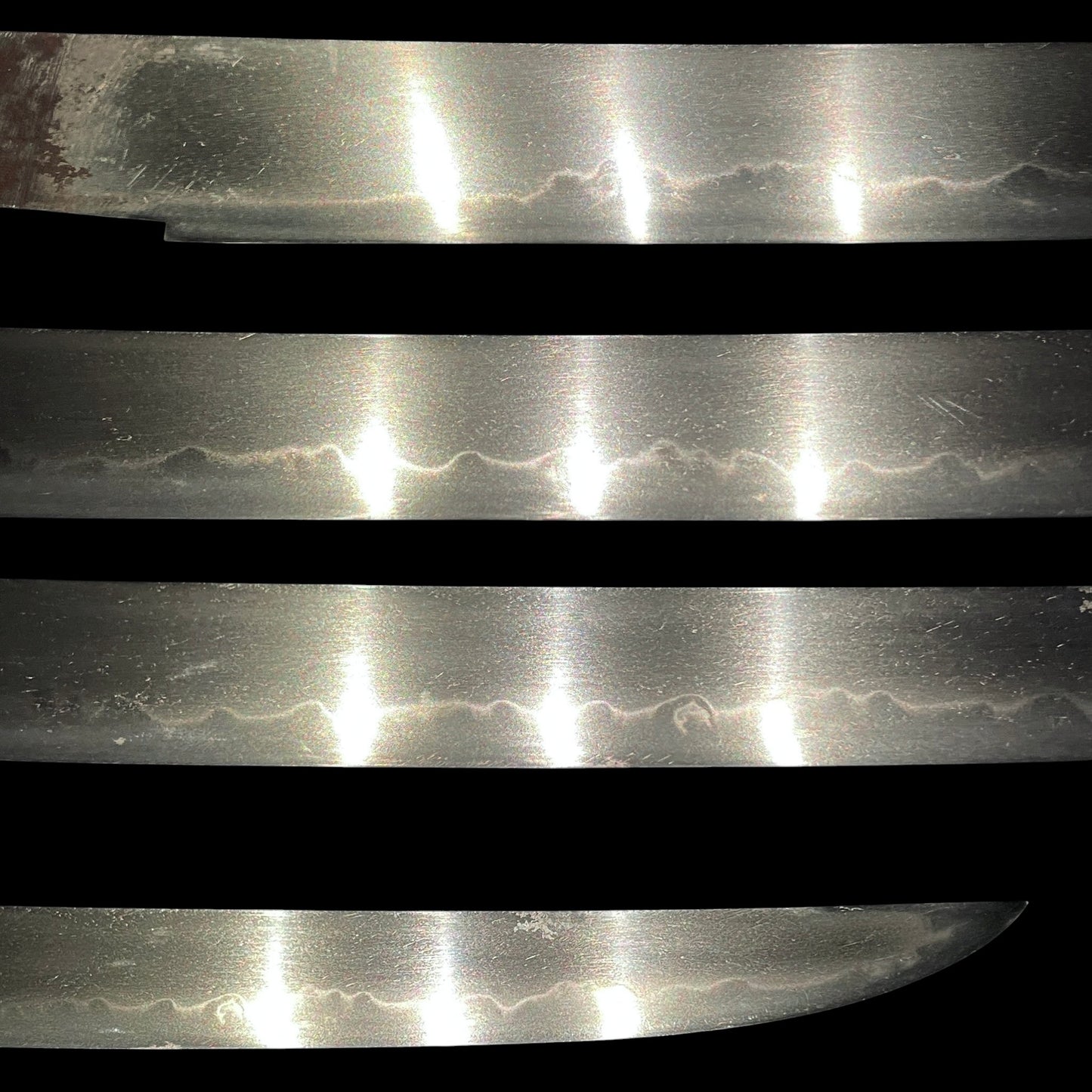 Sukesada 祐定 signed Aikuchi Koshirae Sunnobi-TANTO, Copper Fittings with Kozuka