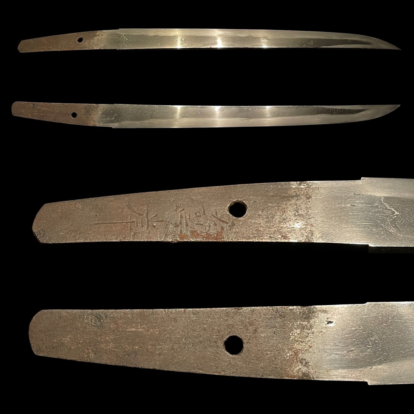 Kanegishi 兼岸 signed Tanto, Late Muromachi period, NBTHK Certificate