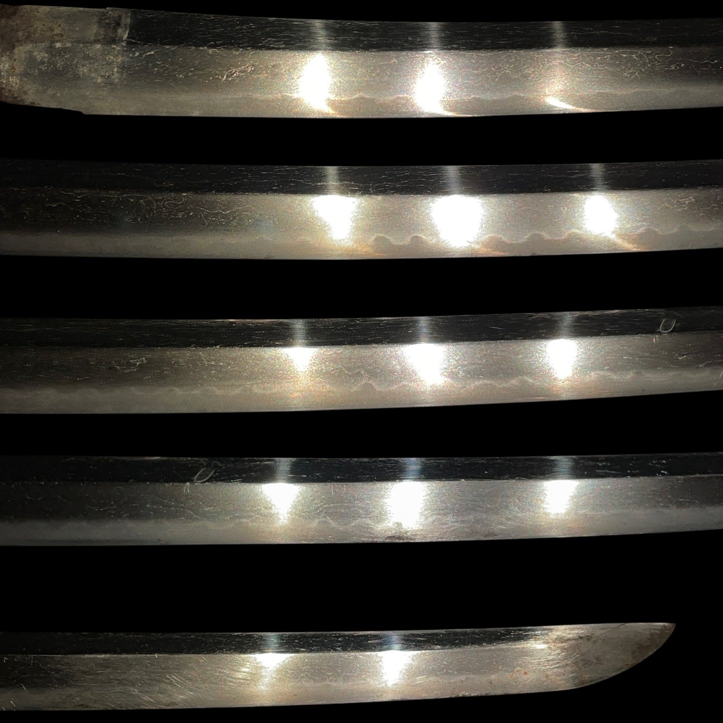 Oozori 大反 WAKIZASHI, Sue-Koto 末古刀, Matsuba 松葉 Fuchikashira, Muromachi period