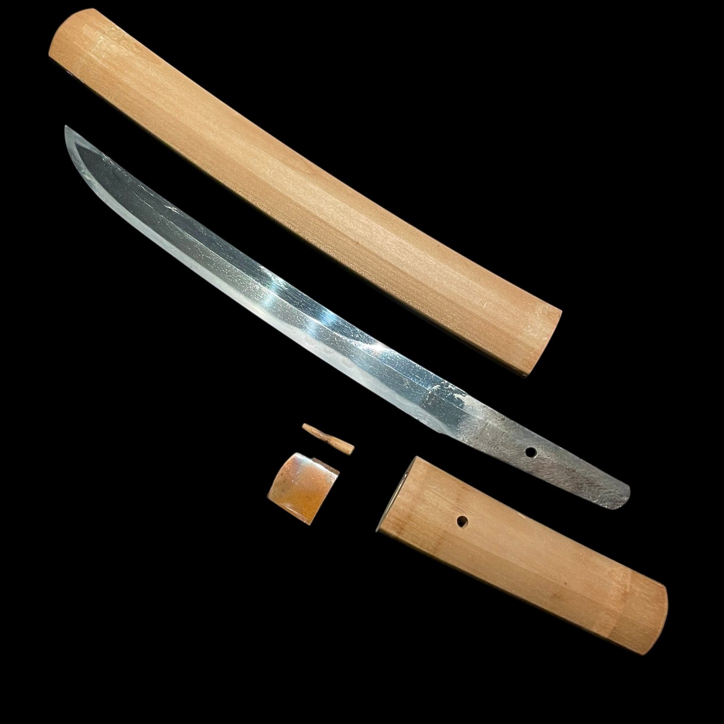 Jumyo 寿命 TANTO, Unokubi Zukuri 鵜首造, Muromachi period, NBTHK Certificate