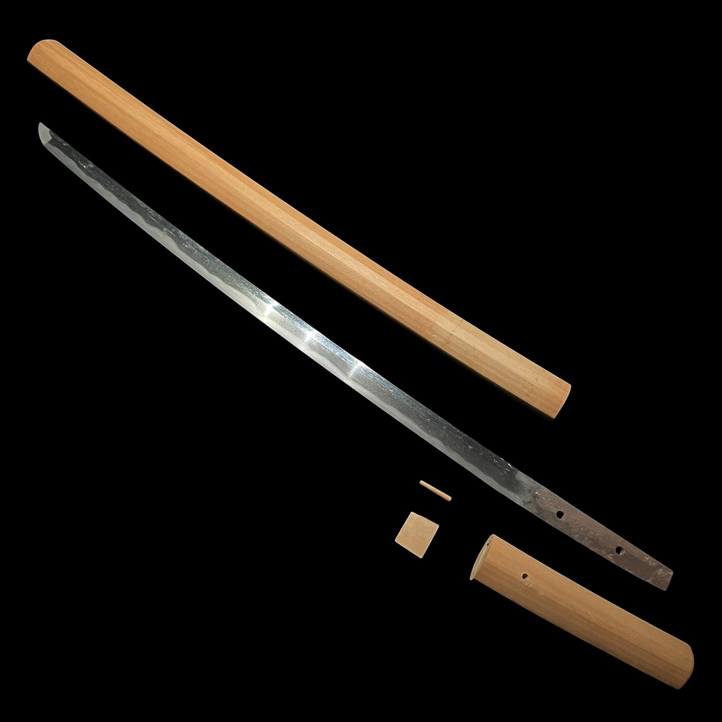 Straight Blade Long Wakizashi, Early Edo period mumei