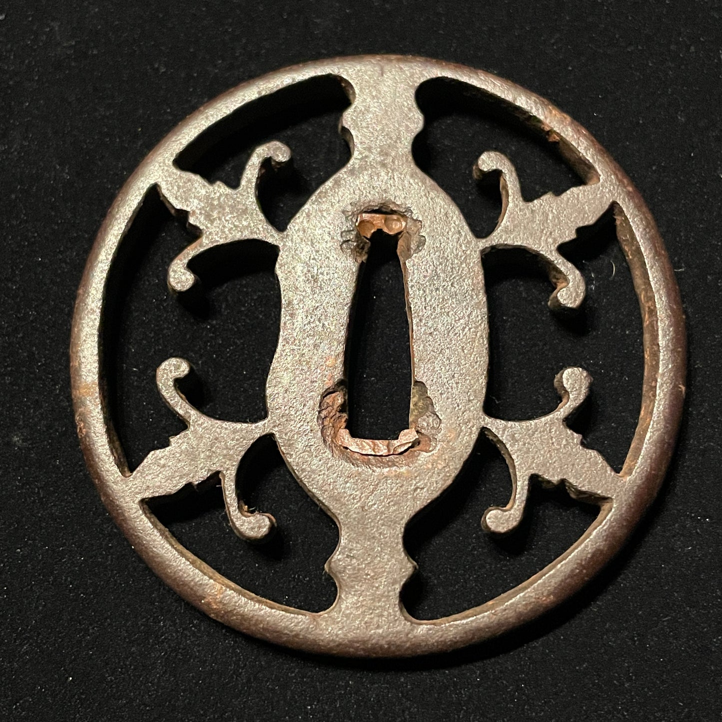 Shobuzukuri WAKIZASHI with KOZUKA, Sukashi Tsuba, Edo period mumei