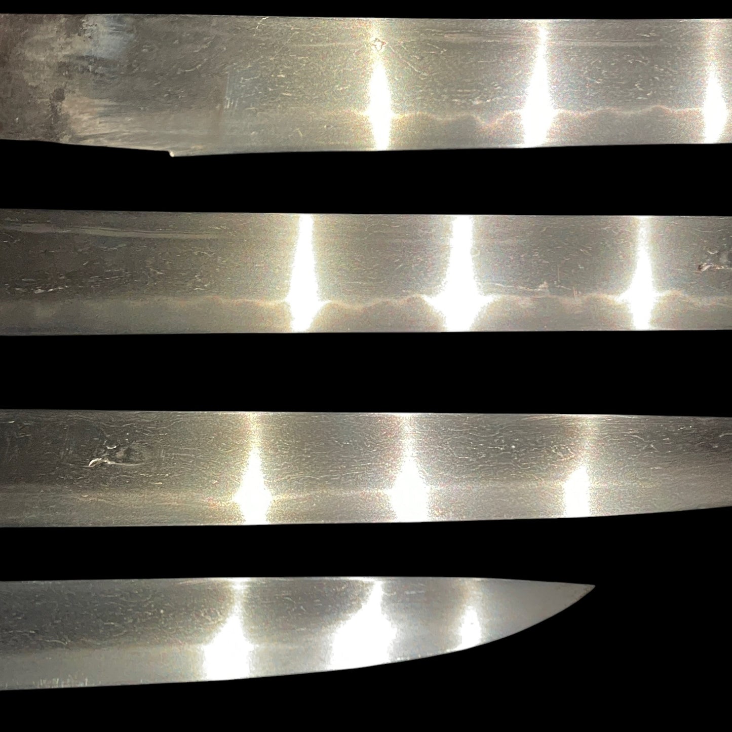 Red YOROIDOSHI 鎧通 Tanto, Thick blade, Edo period mumei