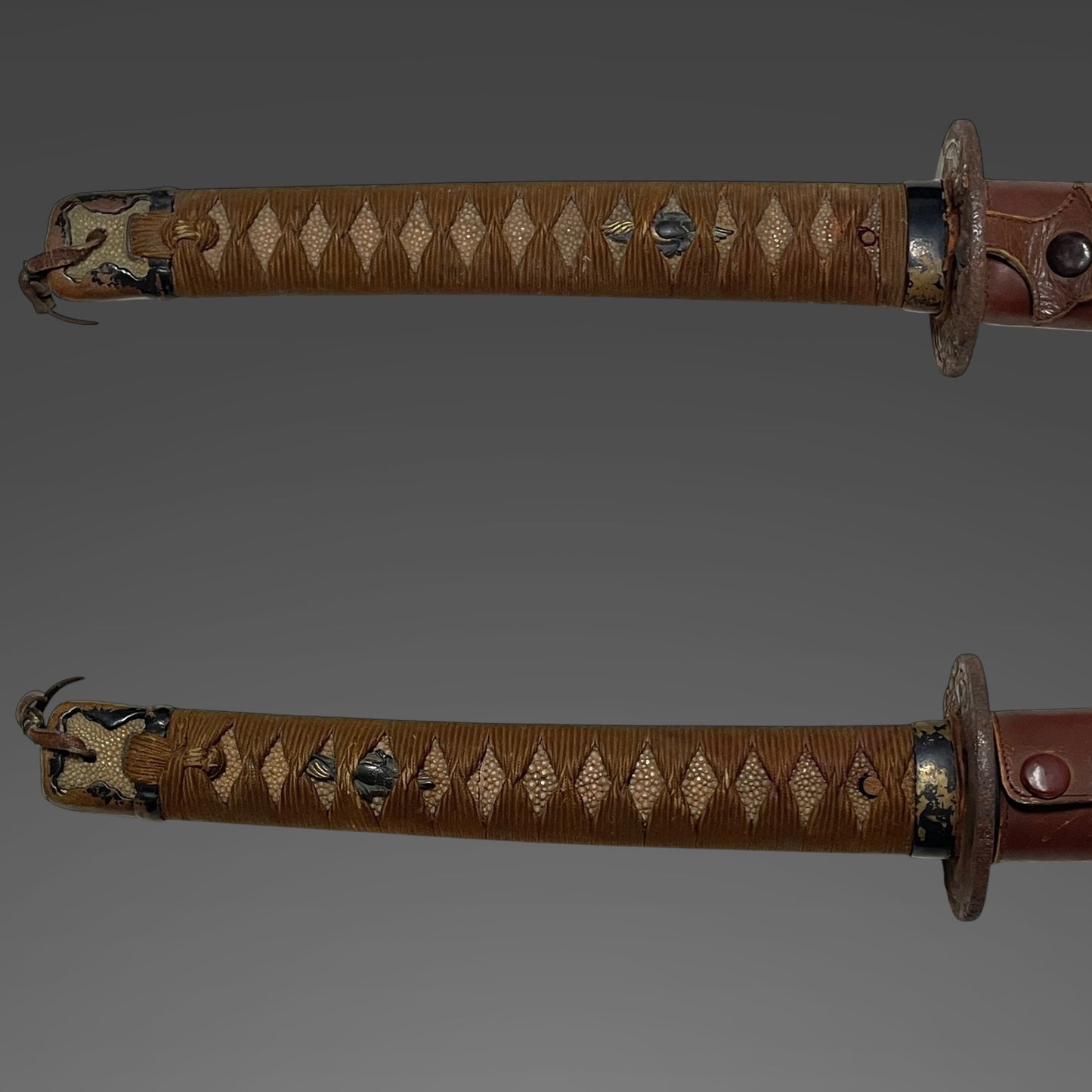 Ryakushiki-GUNTO 略式軍刀, Bushuju Fujiwara Kane 武州藤原兼 signed, WW2 Japanese Officer Sword