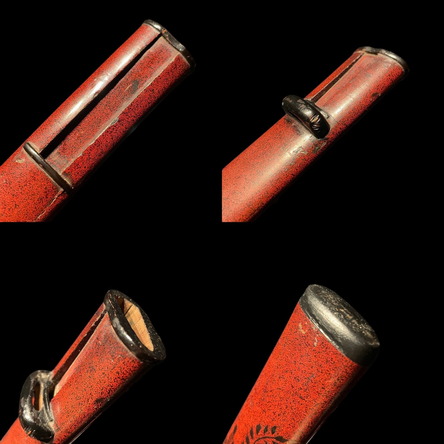 Red Tanto, Kage Makie Saya 陰蒔絵鞘, Edo period mumei