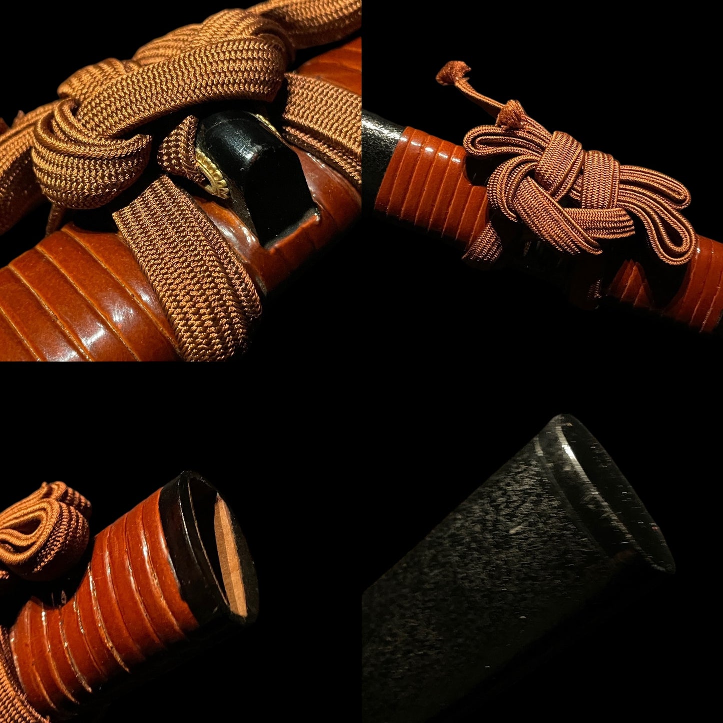 Togari-Gunome 尖互目 Hamon KATANA 無櫃鍔 Muhitsu-Tsuba, Wide and Thick blade