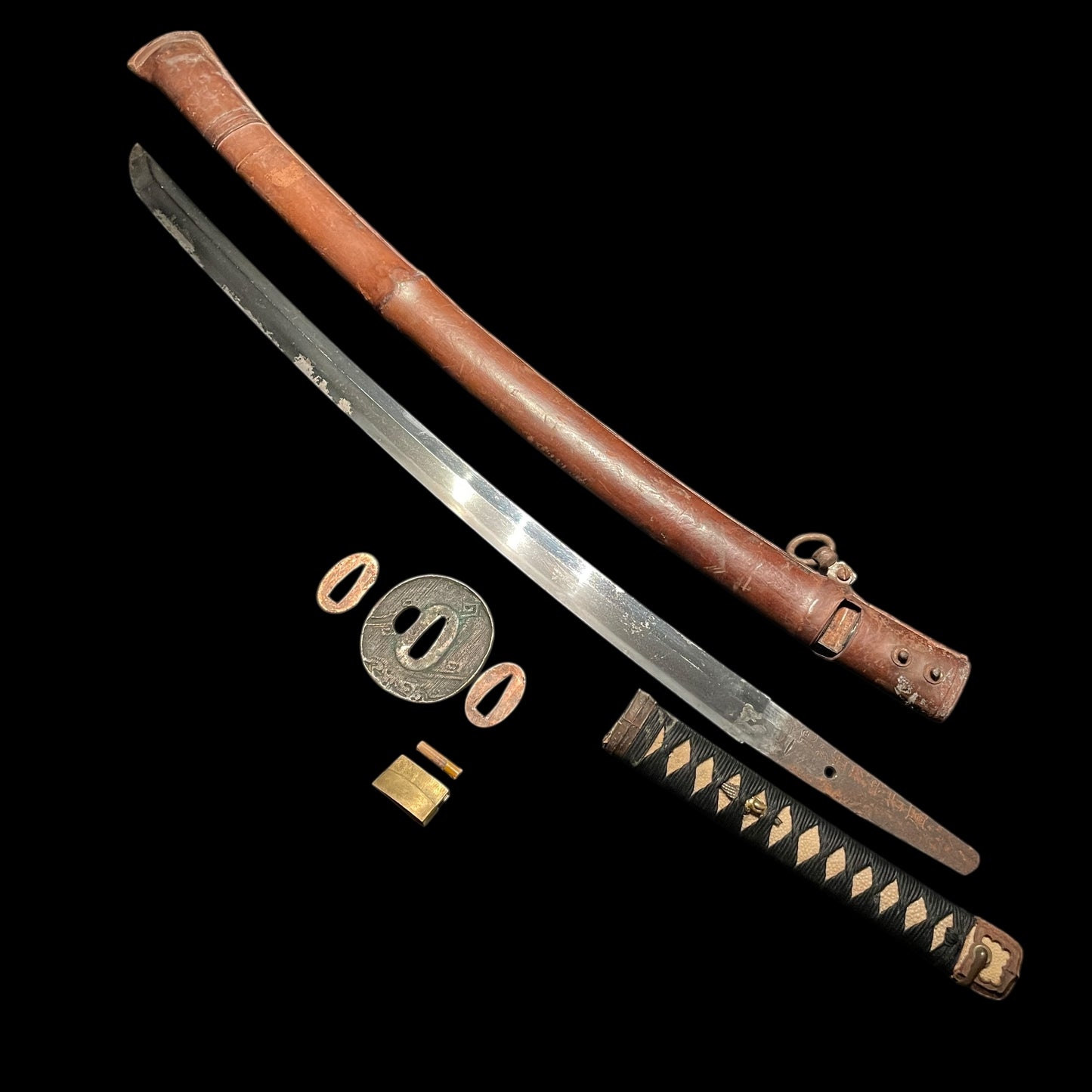 Ryakushiki-GUNTO 略式軍刀, Hishu Dewanokami Yukihiro 肥州出羽守行廣 signed