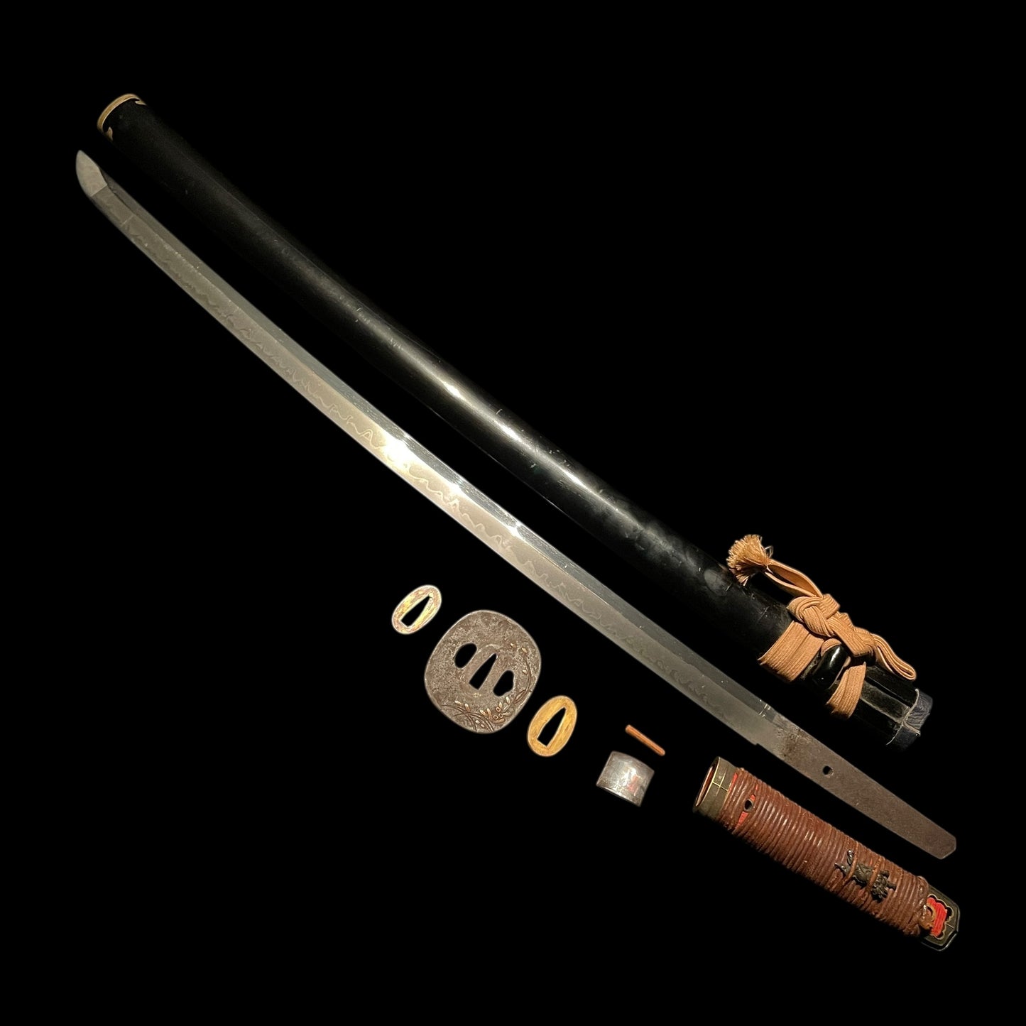 Kanesaki 兼先 KATANA, Oomidareba 大乱刃, Muromachi period, NBTHK Certificate