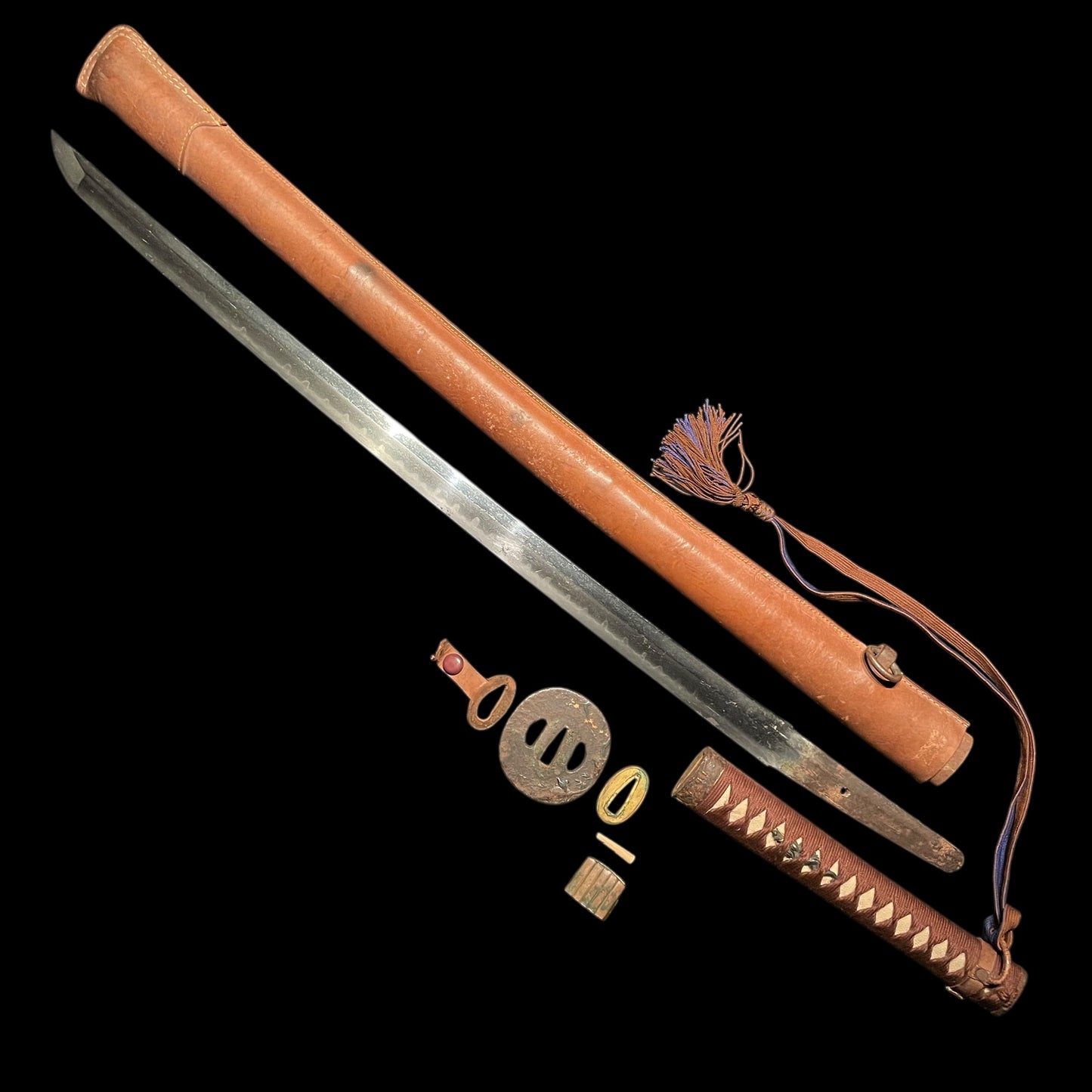 略式軍刀 Ryakushiki-GUNTO with Tassel, WW2 Japanese Army Officer Sword