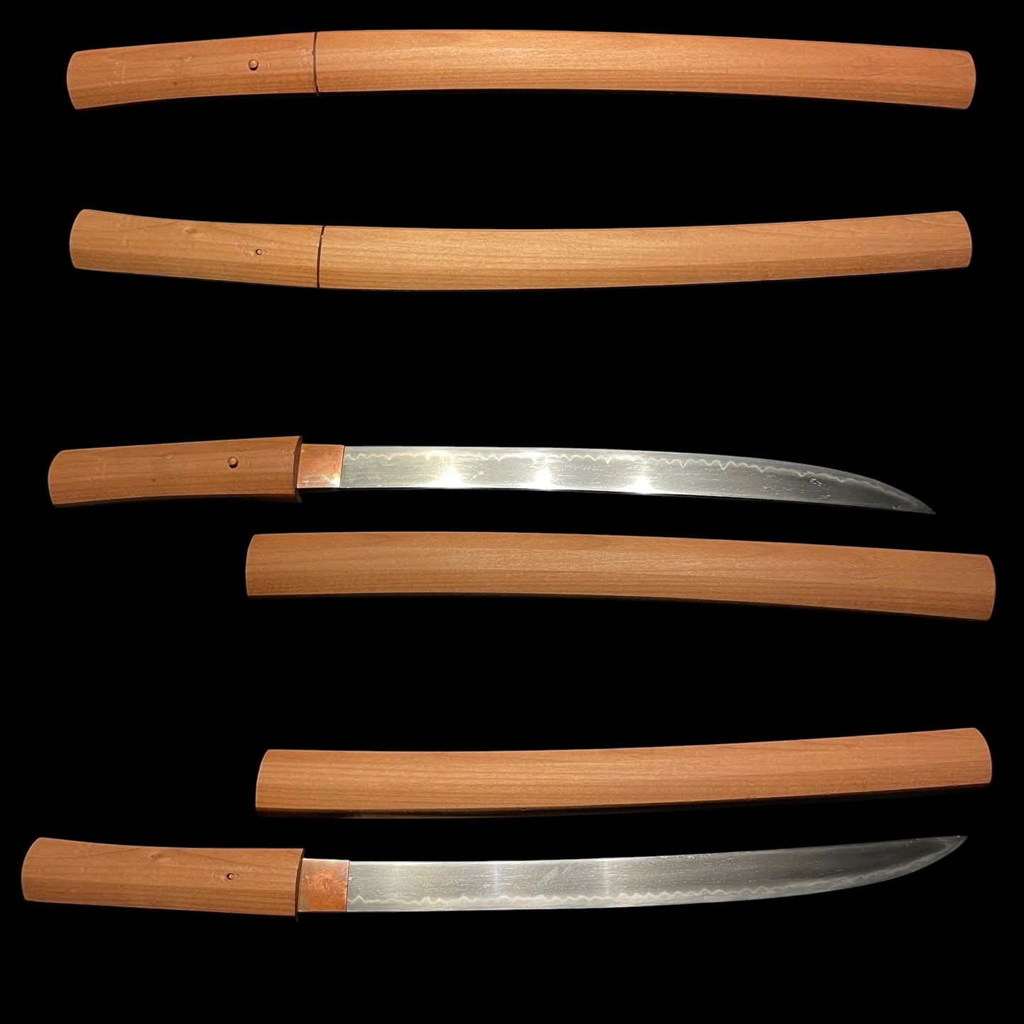 Shinshinto Jumyo 新々刀寿命, Hirazukuri Wakizashi, Late Edo period, NBTHK Certificate