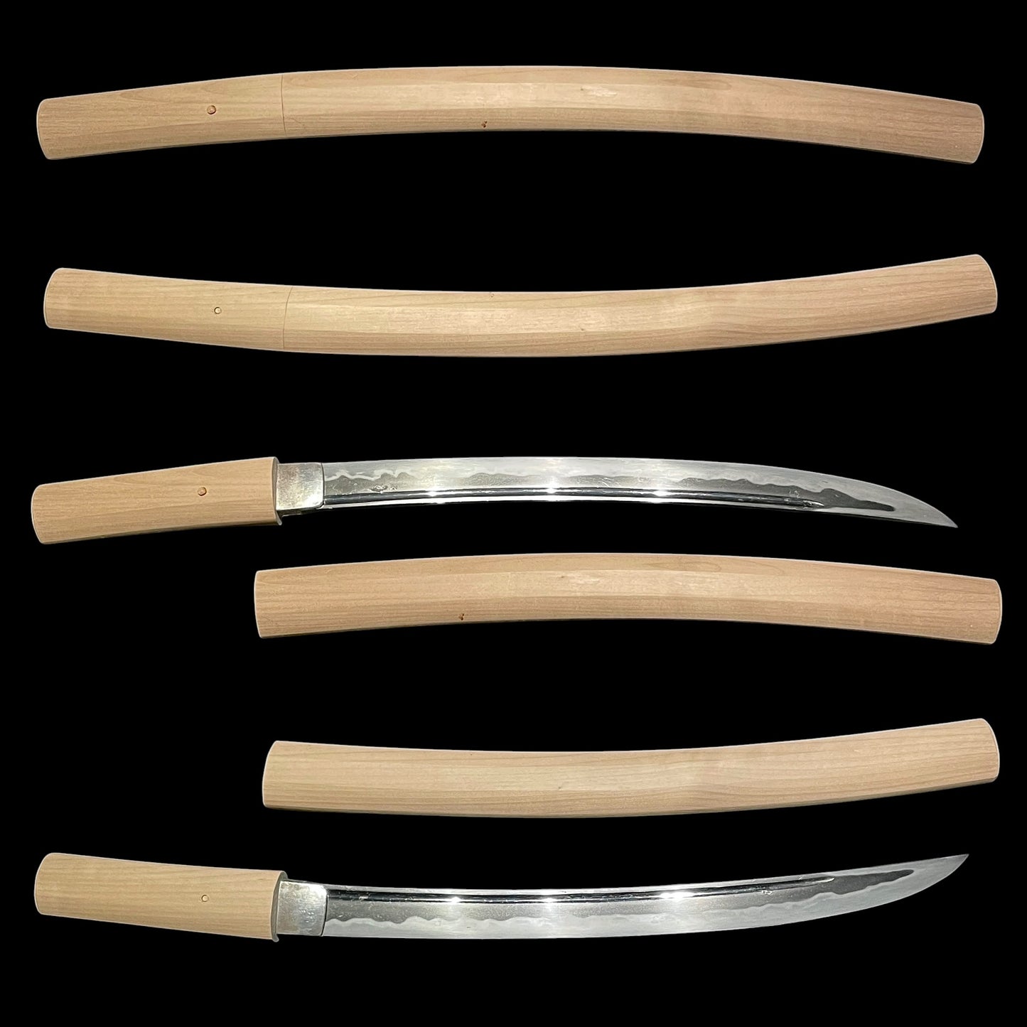 Kanehisa 兼久 signed Hirazukuri 平造 Wakizashi, Edo period