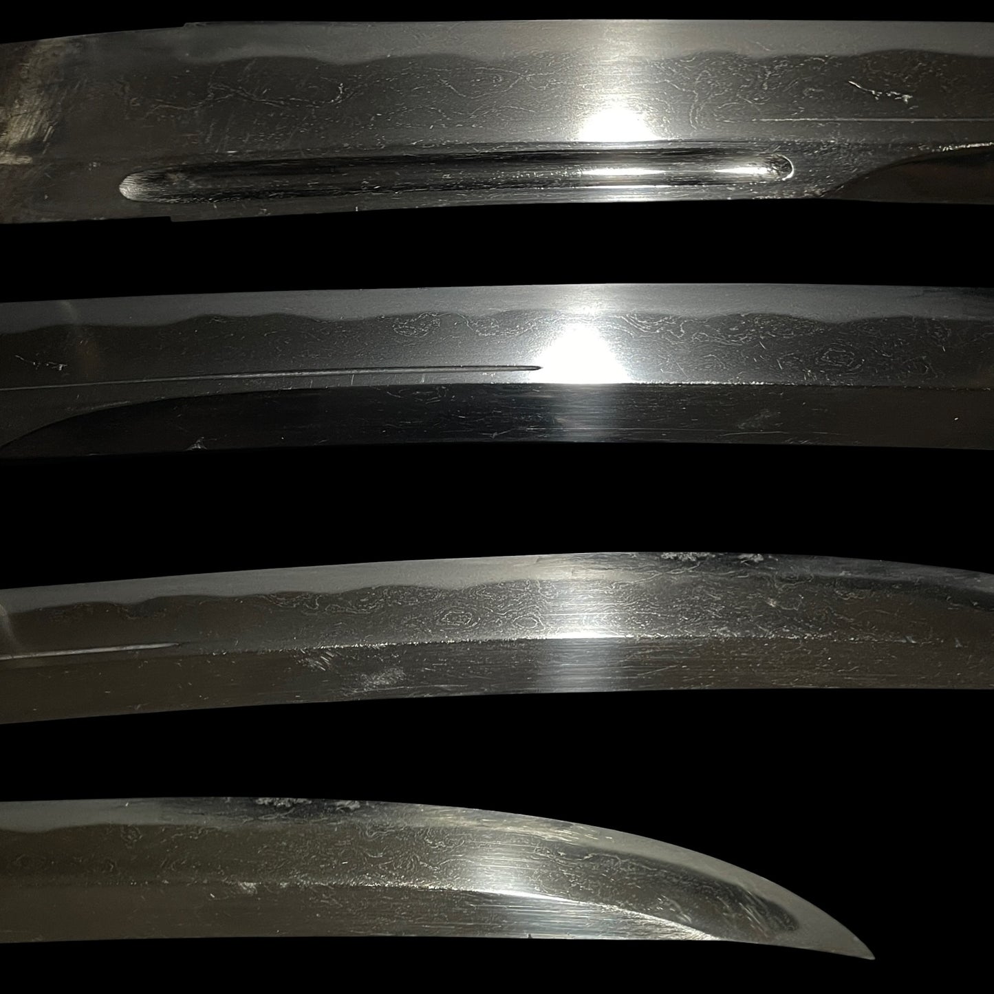 Heavy Naginata Naoshi 薙刀直 Wakizashi, Wide and Thick Blade, Muromachi period mumei