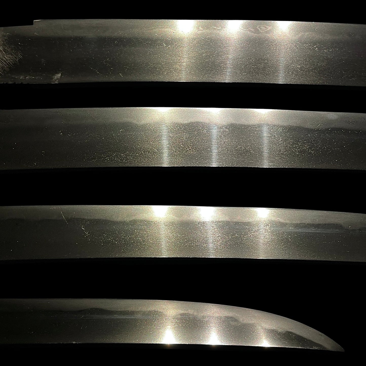 Long Hirazukuri Wakizashi 平造り脇差, Muromachi period mumei