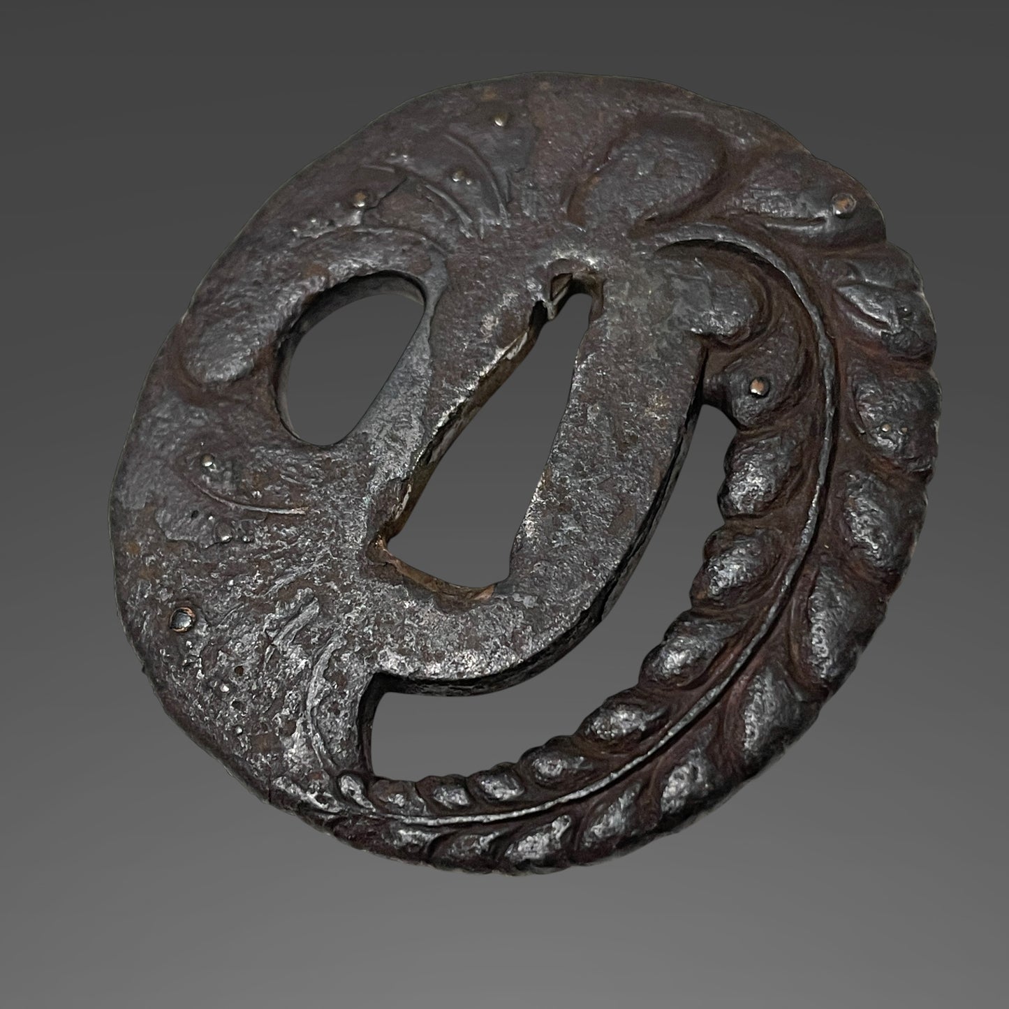 Gunomechoji-Hamon 互目丁子刃文 Long Wakizashi, Edo period mumei