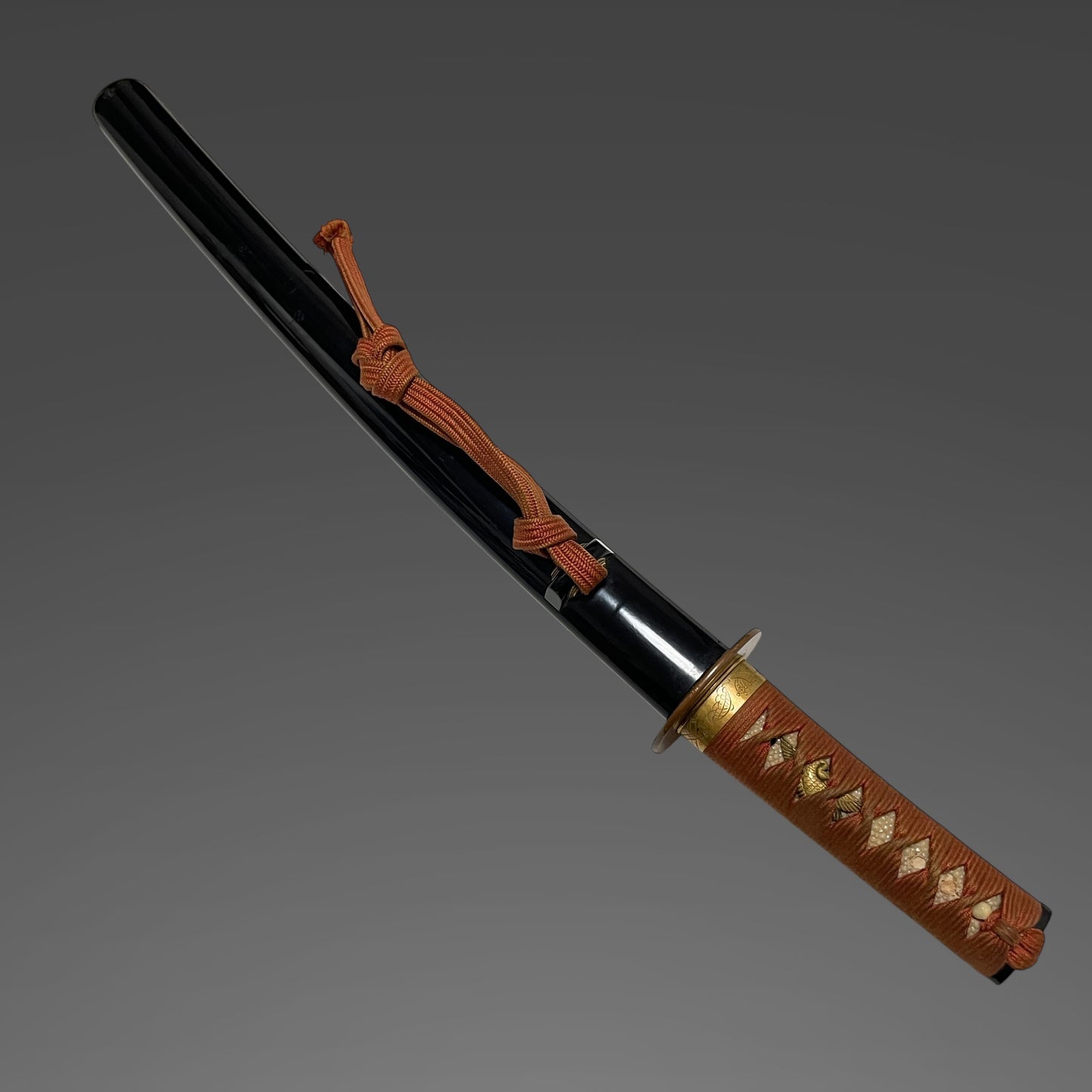 Kiyohide 清秀 signed TANTO with Kozuka, Iwaizashi 祝差, Edo period