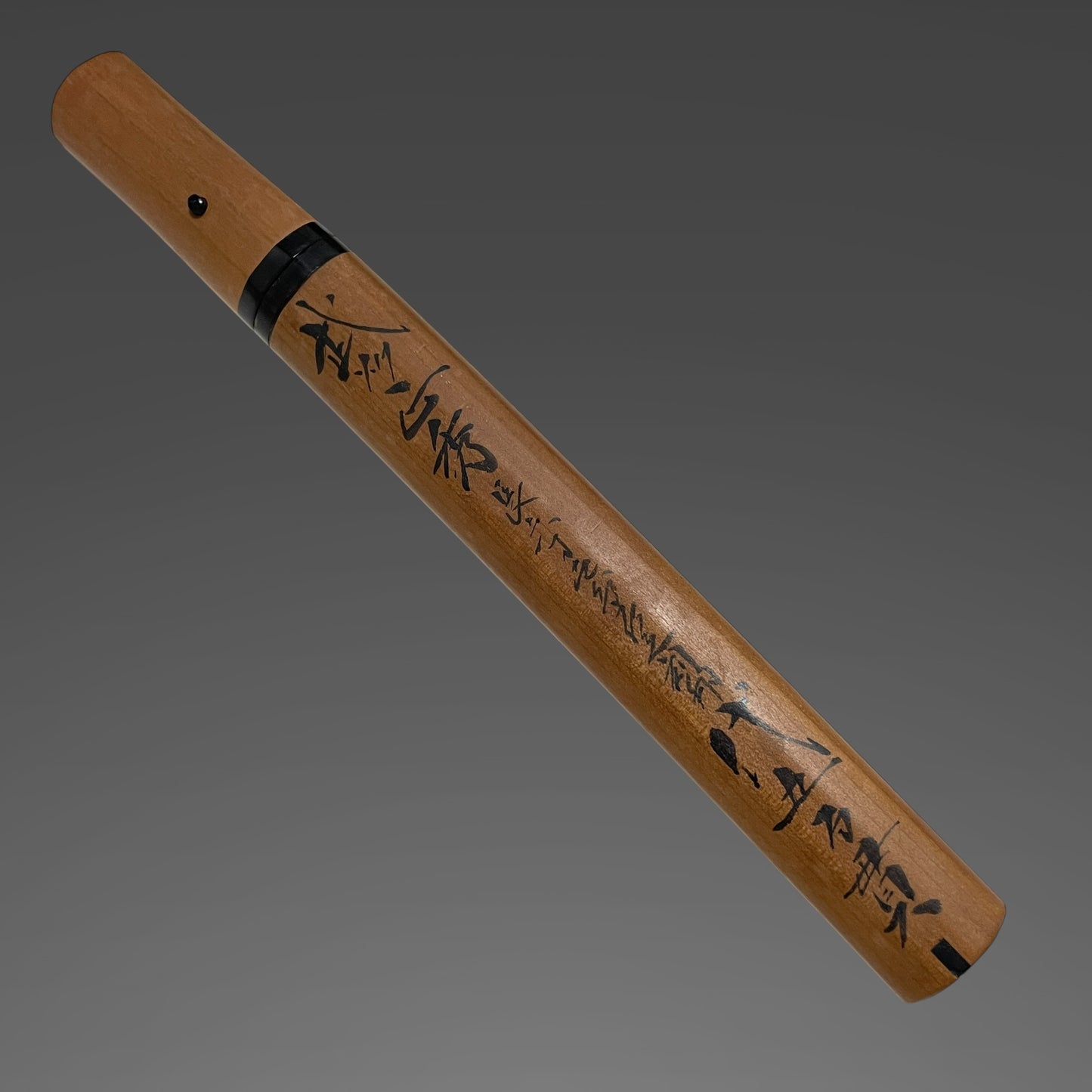 HORIMONO 彫物 TANTO, 南無妙法蓮華経(Namu Myōhō Renge Kyō), Masahide 正秀 signed, Sayagaki 鞘書