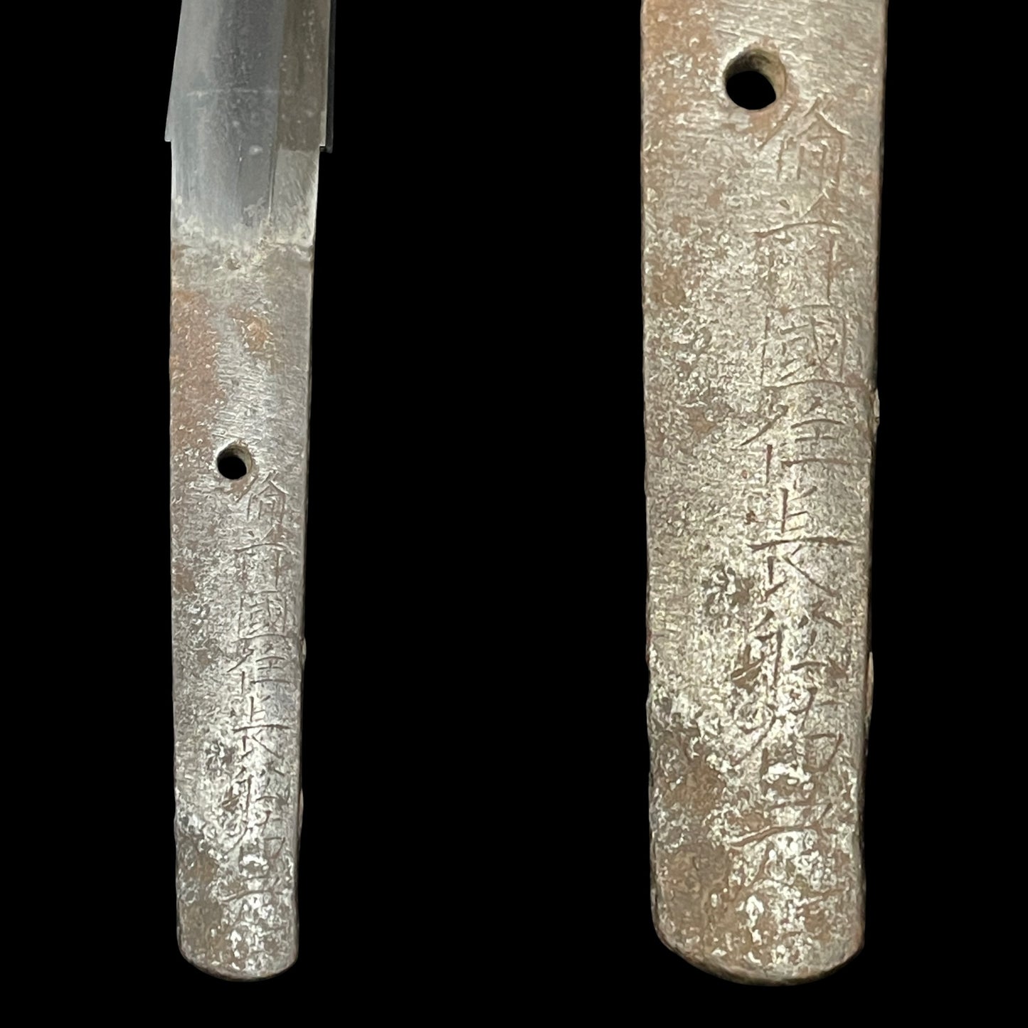 Bizenkokuju Osafune Sukesada signed Wakizashi, Katakitsuka-Koshirae 堅木柄拵, Muromachi period