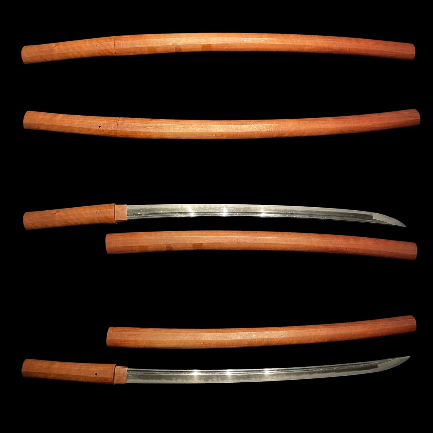 Ookissaki 大切先, Bicchunokami Tachibana Yasuhiro 備中守橘康廣 signed, Long Wakizashi, Edo period