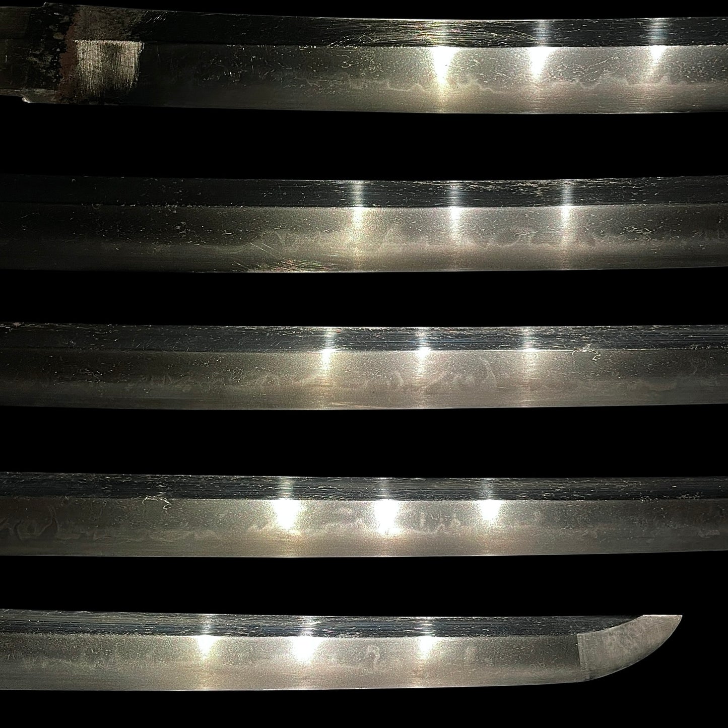 Amazing Hamon KATANA, Oohara Sanemori 大原真守 signed, Late Edo period