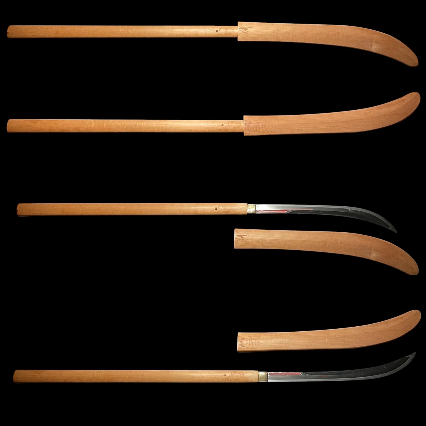 NAGINATA 薙刀 in Shirasaya, Rai Kunitsugu 来國次 signed