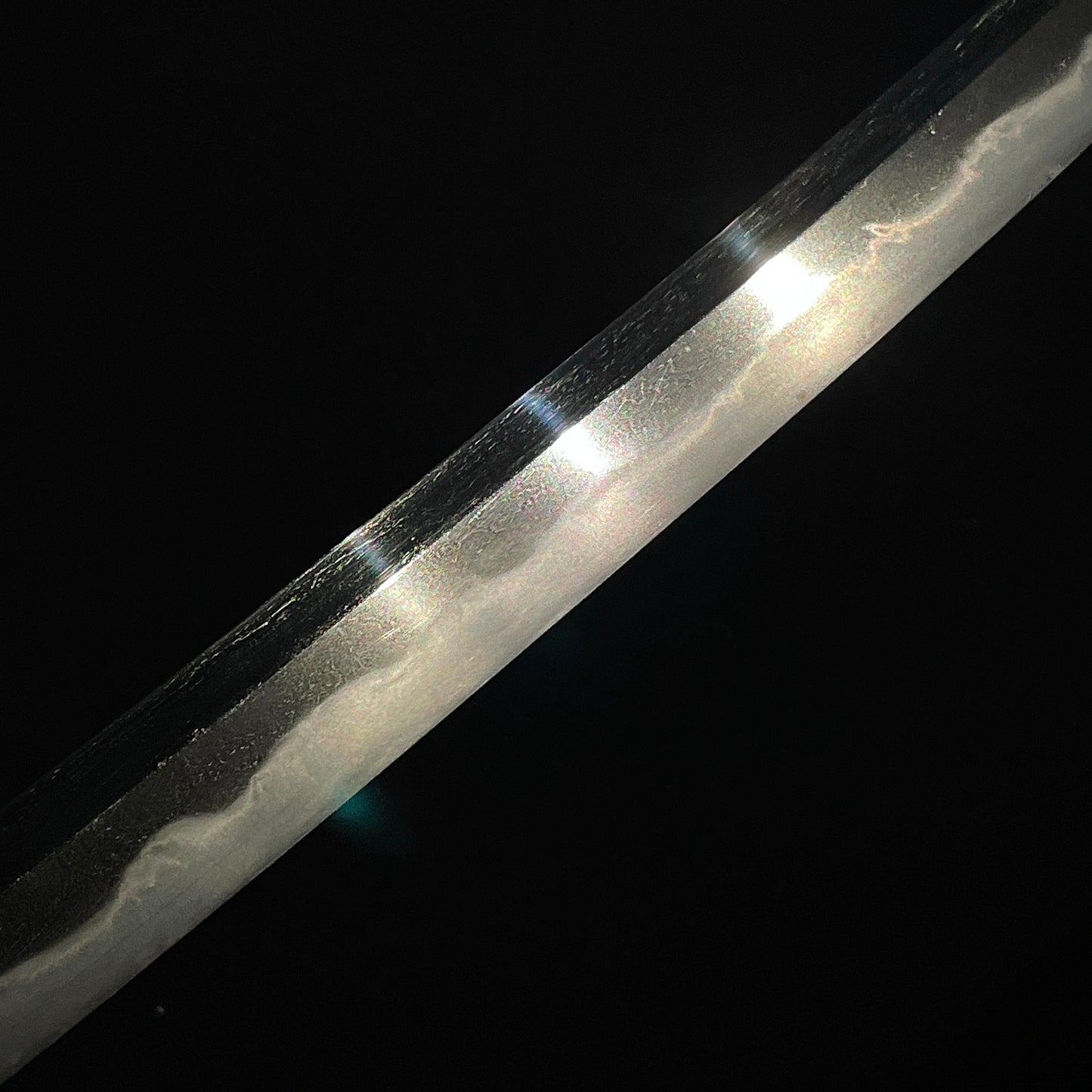 Astonishing Hamon Long Wakizashi, Edo period mumei