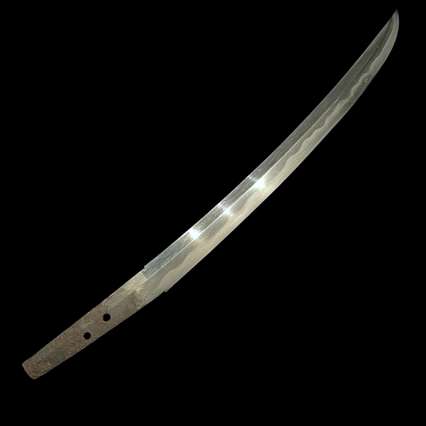 Shobuzukuri 菖蒲造り Wakizashi, Oonotare-Hamon, Edo period mumei
