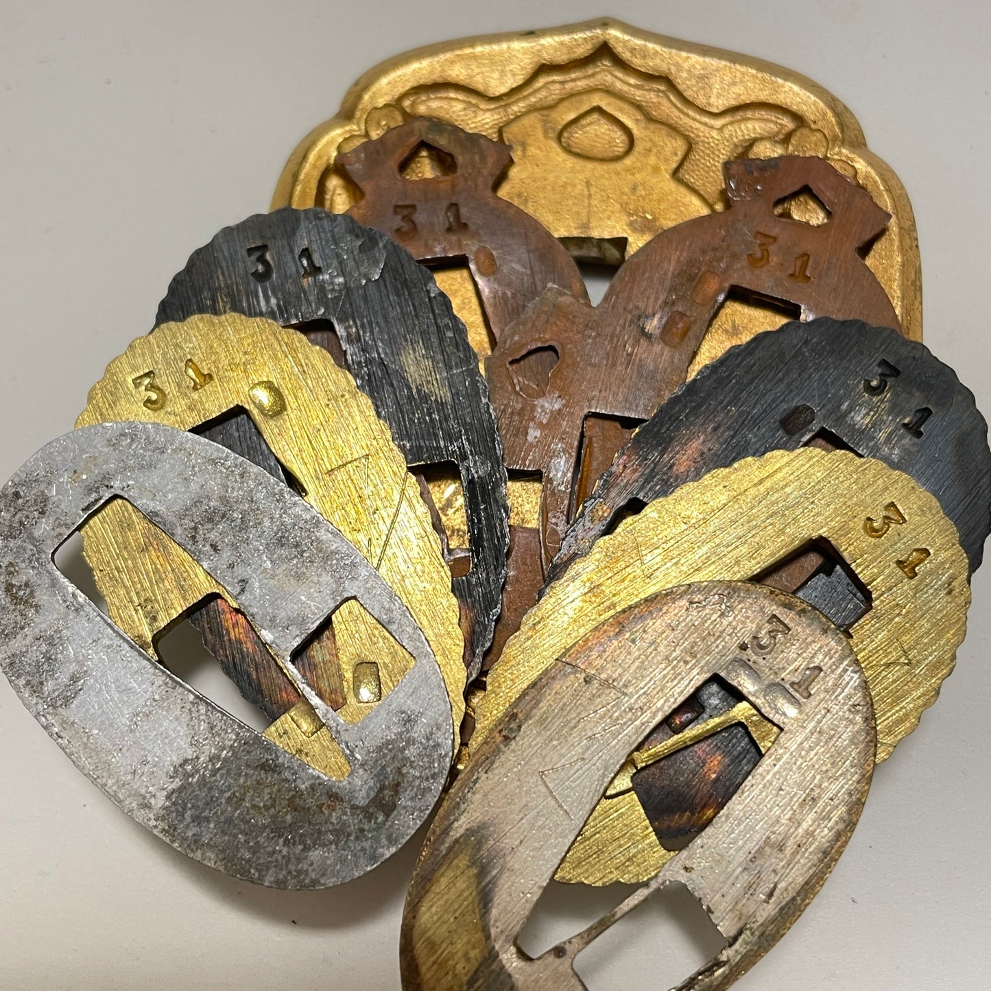 Rare Type98 Short GUNTO,  Noshuseki Kanesuke signed, with Tassel and Tsuka cover