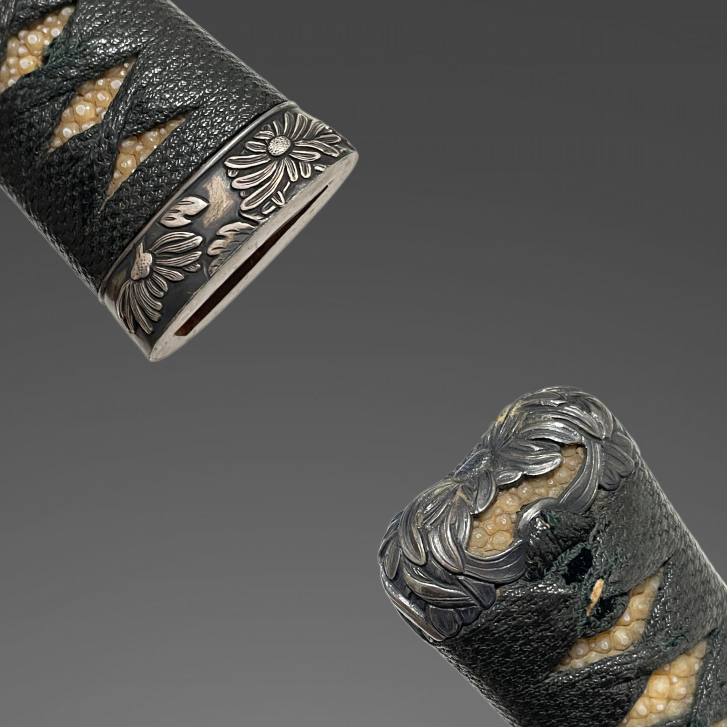 Inrokizamizaya 印籠刻鞘 KATANA, Kanbun-Shinto 寛文新刀, Very wide Blade, with Wari-Kogai