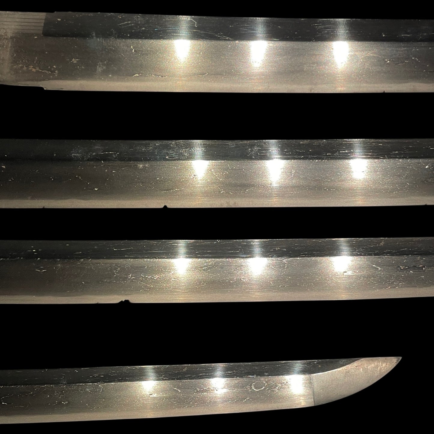 Autumn Plant Fittings Wakizashi, Susuki and Moon Tsuba, Edo period mumei