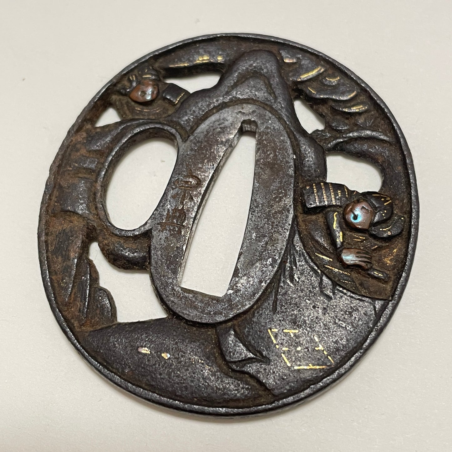Yamatodaijo Kane 大和大掾兼 signed Wakizashi, Soten-Tsuba 宗典鍔, Edo period