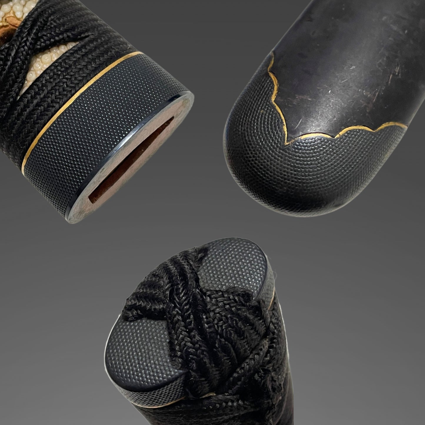 Amazing Hamon Kishu Ishido Yasumitsu 紀州石堂康光 Wakizashi, Shakudo nanako Fittings