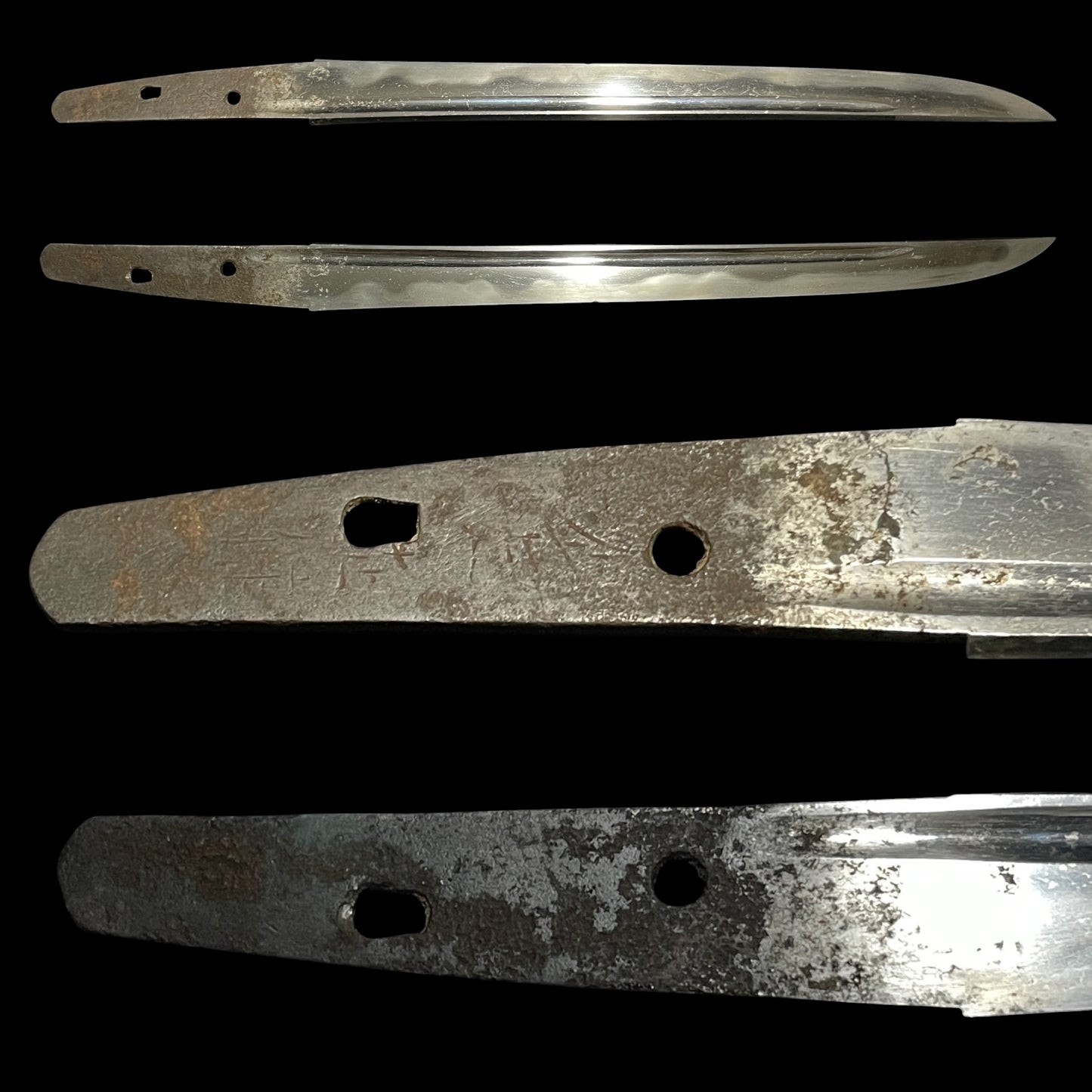 Aikuchi Koshirae TANTO 合口拵短刀, Kaneari 兼在 signed, Mantis Kozuka, Muromachi period