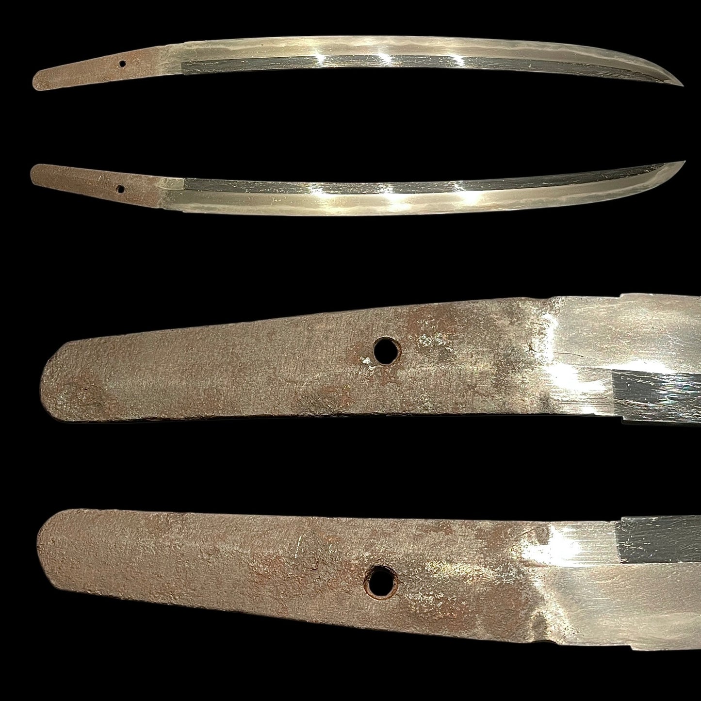 Shobuzukuri Wakizashi in Shirasaya, Late Muromachi period mumei