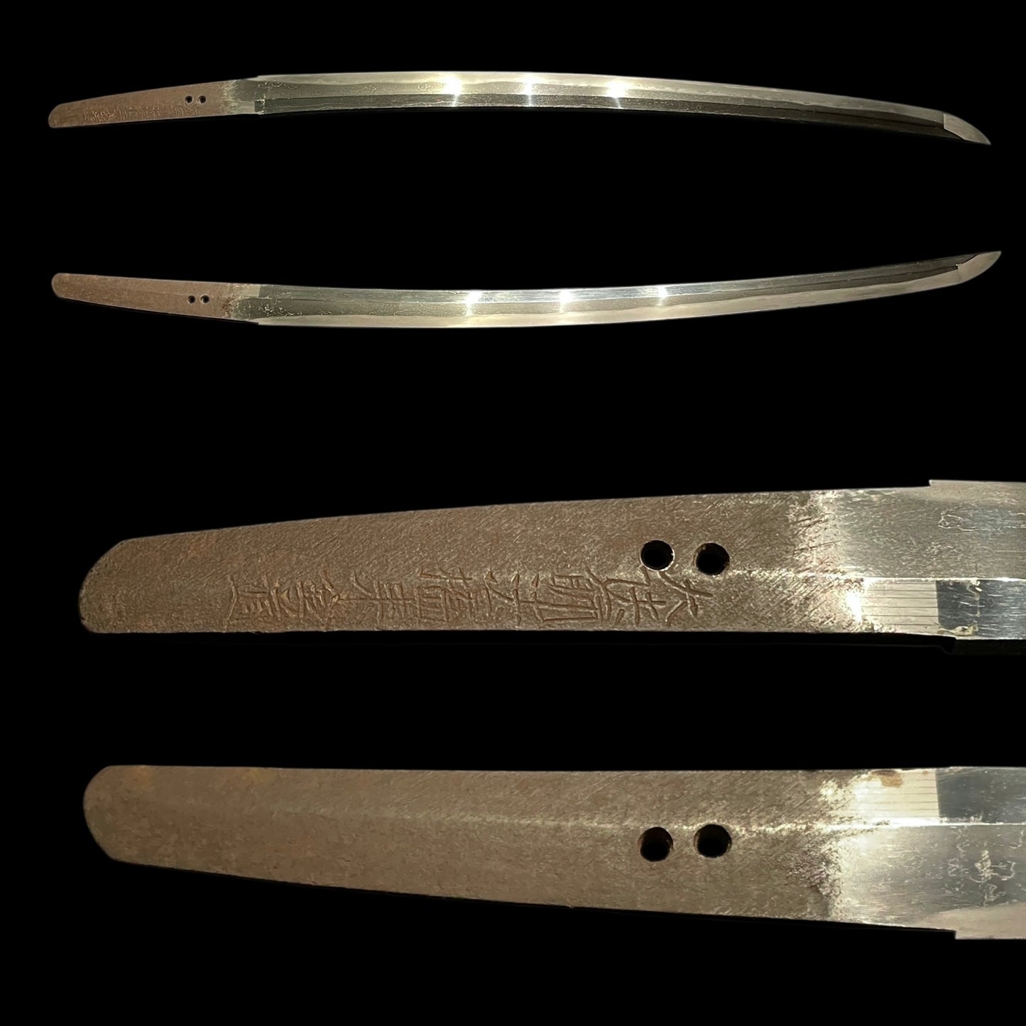 Daihoshi Hokkyo Rai Kinmichi 大法師法橋来金道 signed Long WAKIZASHI, Edo period