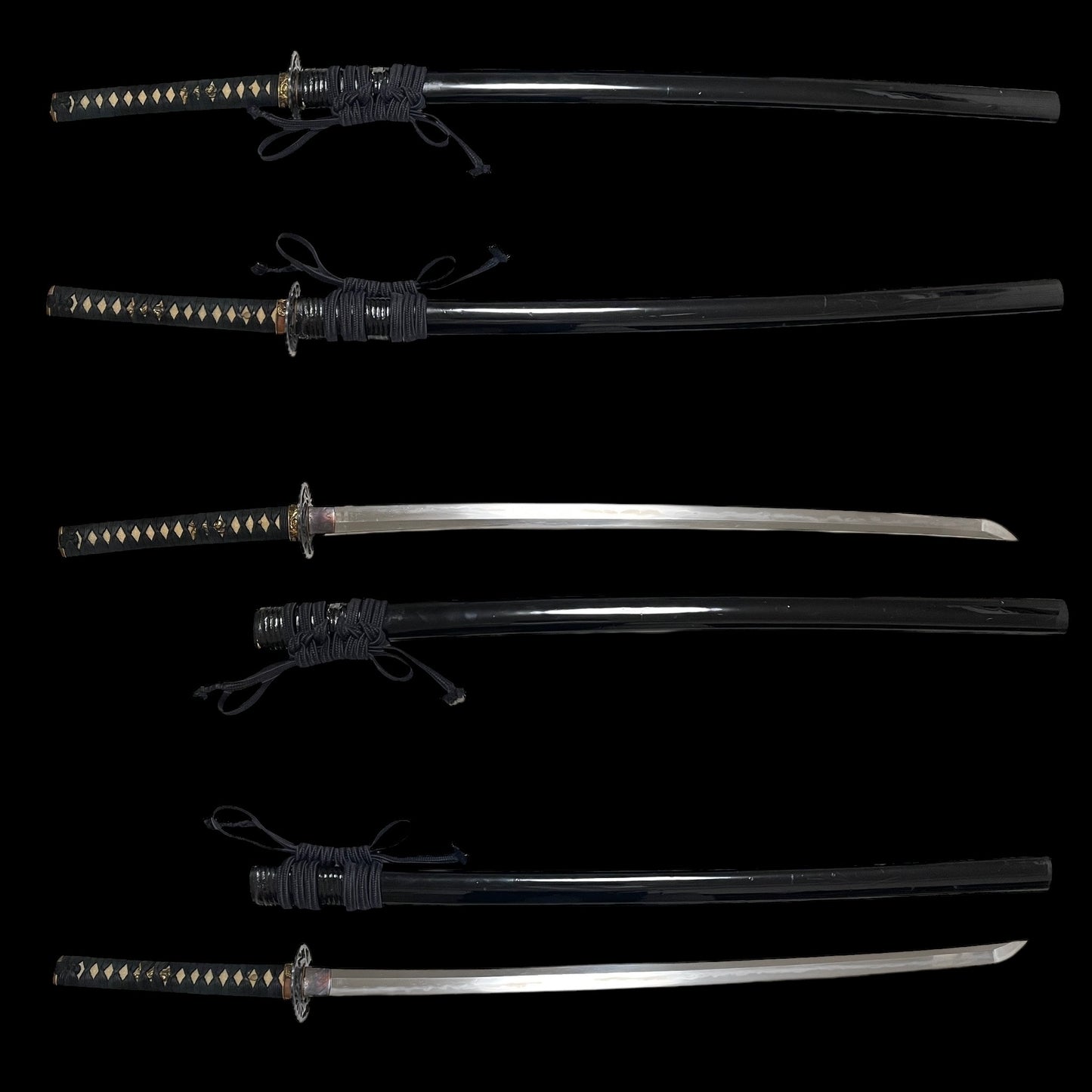 Midareba  KATANA, Sesshu Fujiwara Sukehiro 摂州藤原助広 signed, Edo period