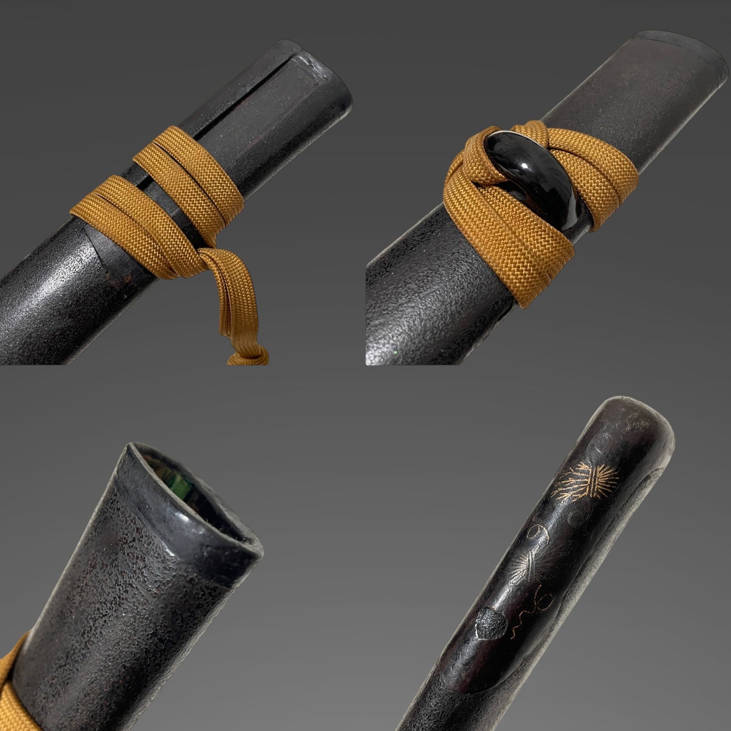 Musashitaro Yasukuni 武蔵太郎安国 signed Long Wakizashi, Edo period, with Kozuka