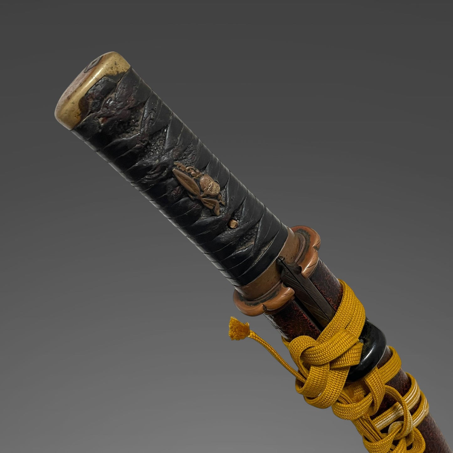 Sue-Seki 末関,  Hirazukuri Wakizashi, 平造脇差, with Kozuka kogai, Muromachi period