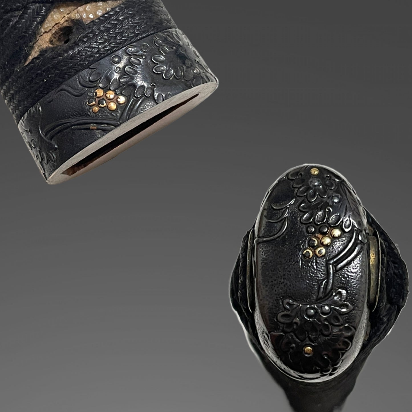 Natanenurisaya 菜種塗鞘 Wakizashi, Bushuedo Echizen Yasutsuna 於武州江戸越前安綱 signed