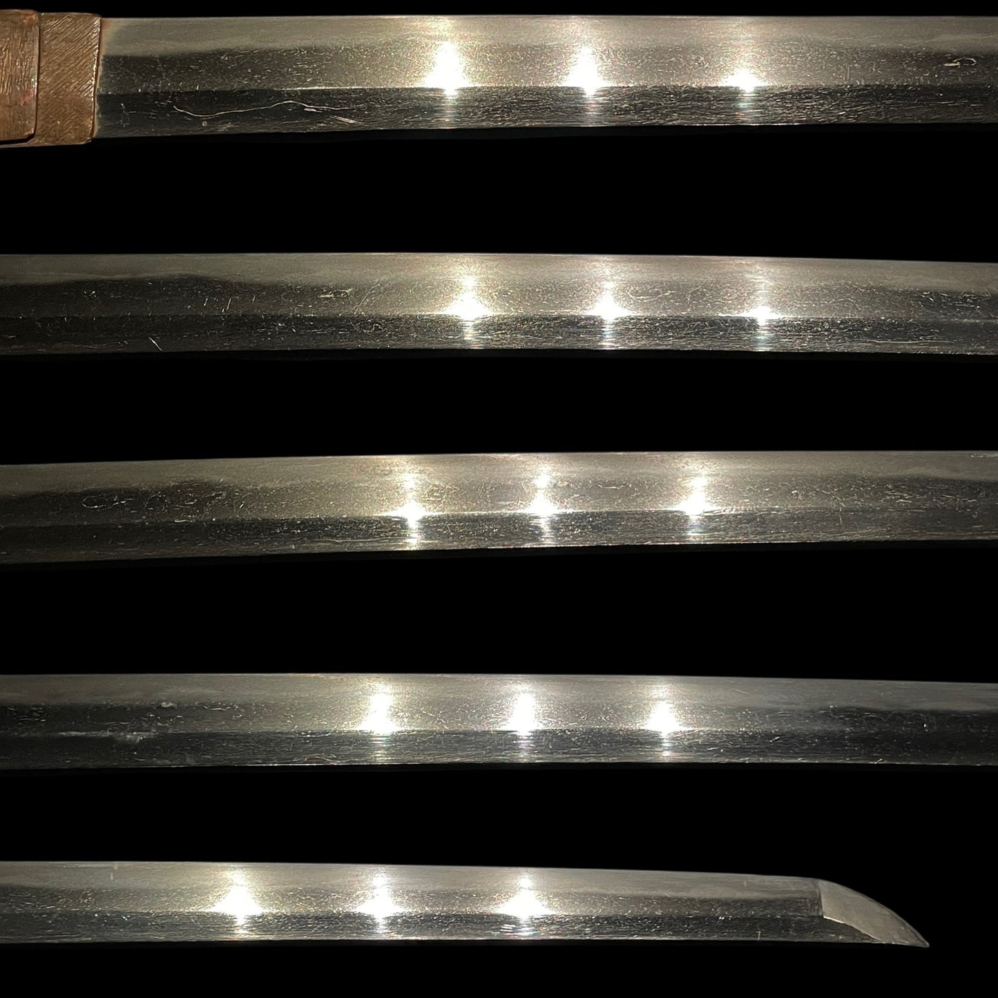 Black KATANA, Yamashirokoku Fushimiju Kaneie signed Tsuba,Dragon Menuki