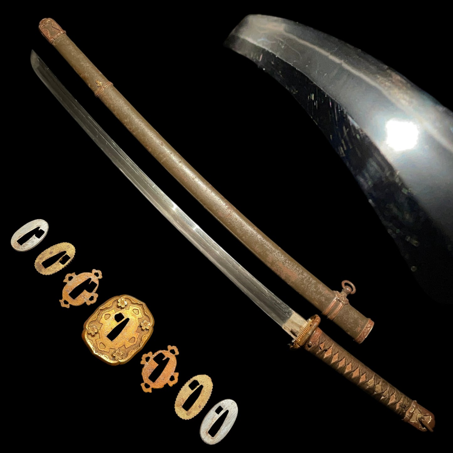 Type98 GUNTO 九八式軍刀, WW2 Original Japanese Army Officer Sword